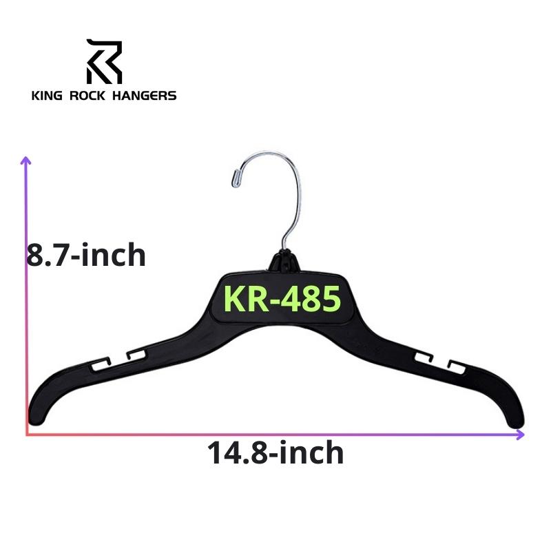485 Plastic Hanger: Percha personalizable de primera calidad para ropa de niños