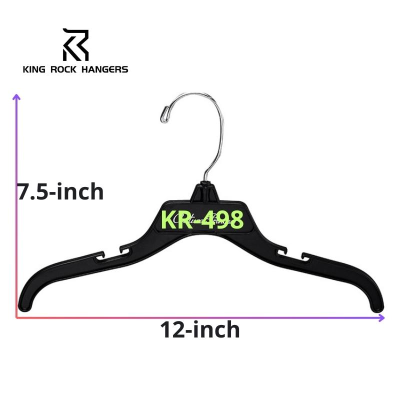 12 Inch Kids Plastic Hanger: Durable & Elegant Solution