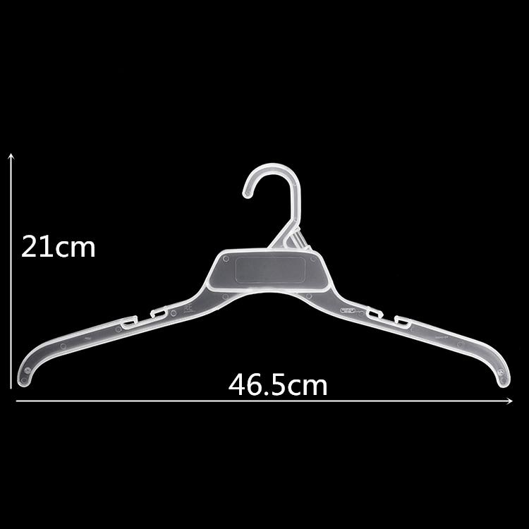 46.5cm Plastic Hanger: Durable, Customizable & Stylish