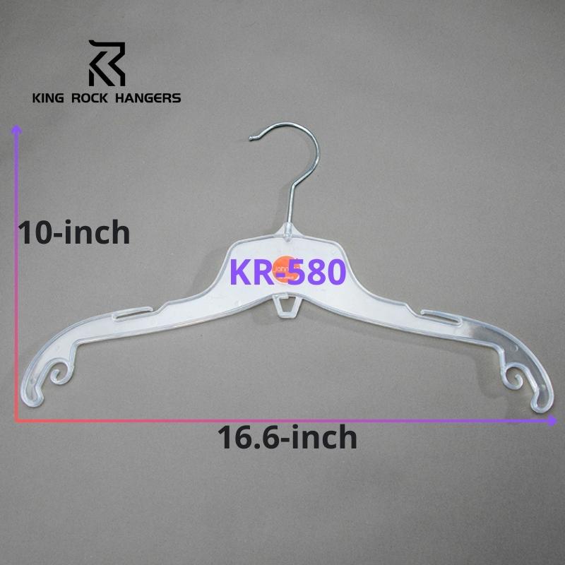 Upgrade Your Wardrobe Display with KR-580 Clear Plastic Hanger