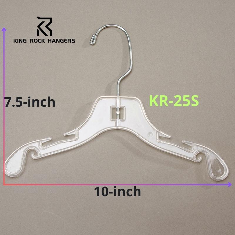 Percha transparente para ropa para niños: elegante, duradera y ecológica