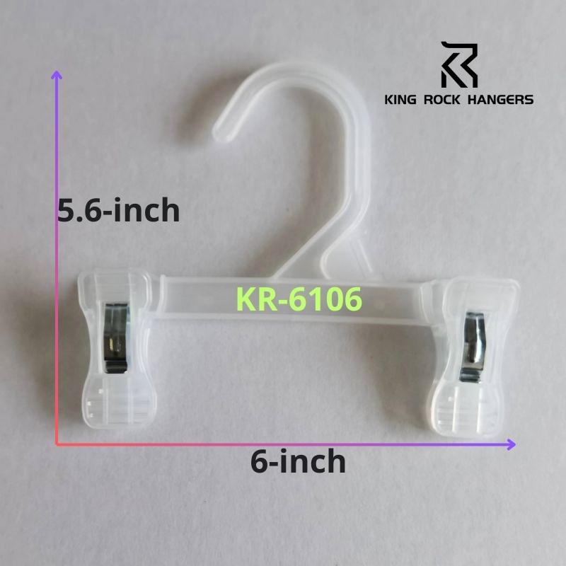 Organize Baby's Wardrobe with KR - 6106 Semi - Transparent Infant Pants Hangers