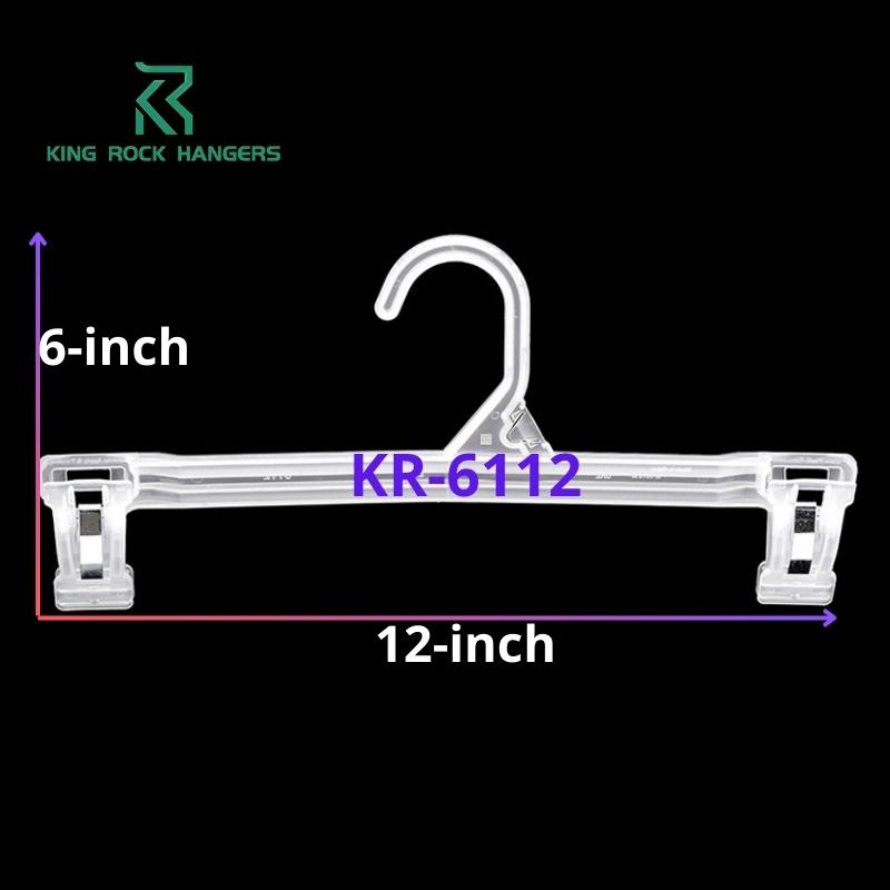 6112 Percha de plástico para pantalones: solución duradera, elegante y ecológica