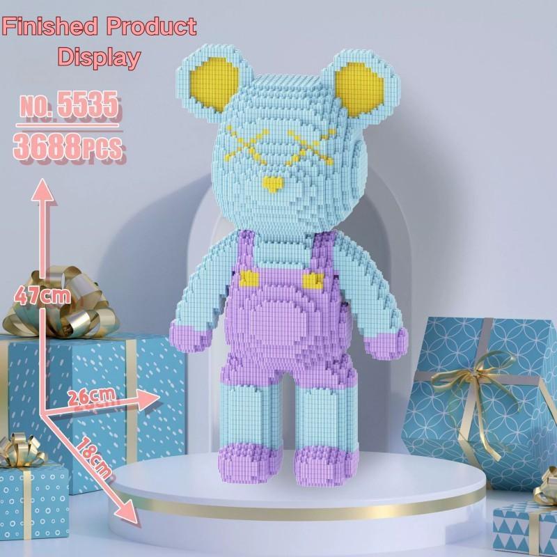 Discover the Oversized Bear Building Block Toy – Fun & Creative Gift