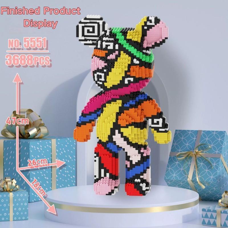 Tiktok Hot Selling Toys: Oversized Building Block Bear