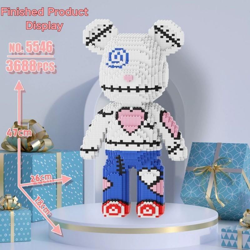 Oversized Building Blocks: Create Art with Brick Bear Toys